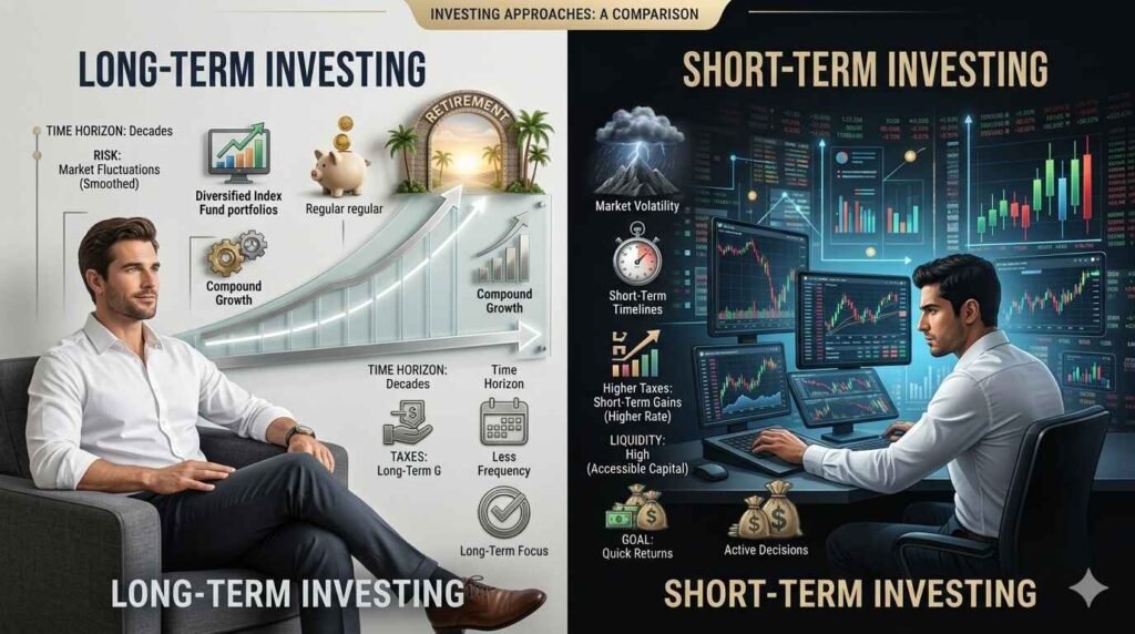 Long-Term Investing Vs Short-Term Investing